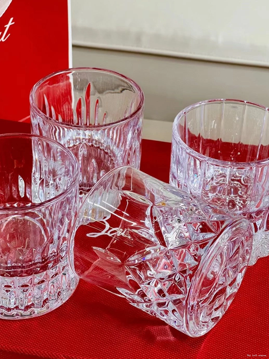 CUPS SET GLASSWARE BACCAROLA 0809